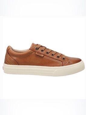 NWOB Taos Plim Soul Lux Caramel—sz 6